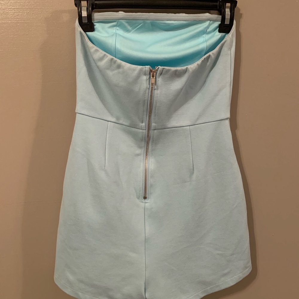 Superdown Avery Strapless Romper - image 2